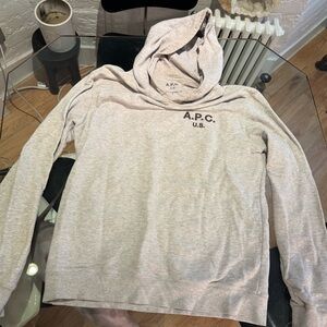 APC US grey hoodie